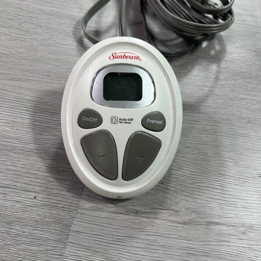 Sunbeam A02-TC-02U1 085 Heating Electric Blanket‎ 3-Prong Controller
